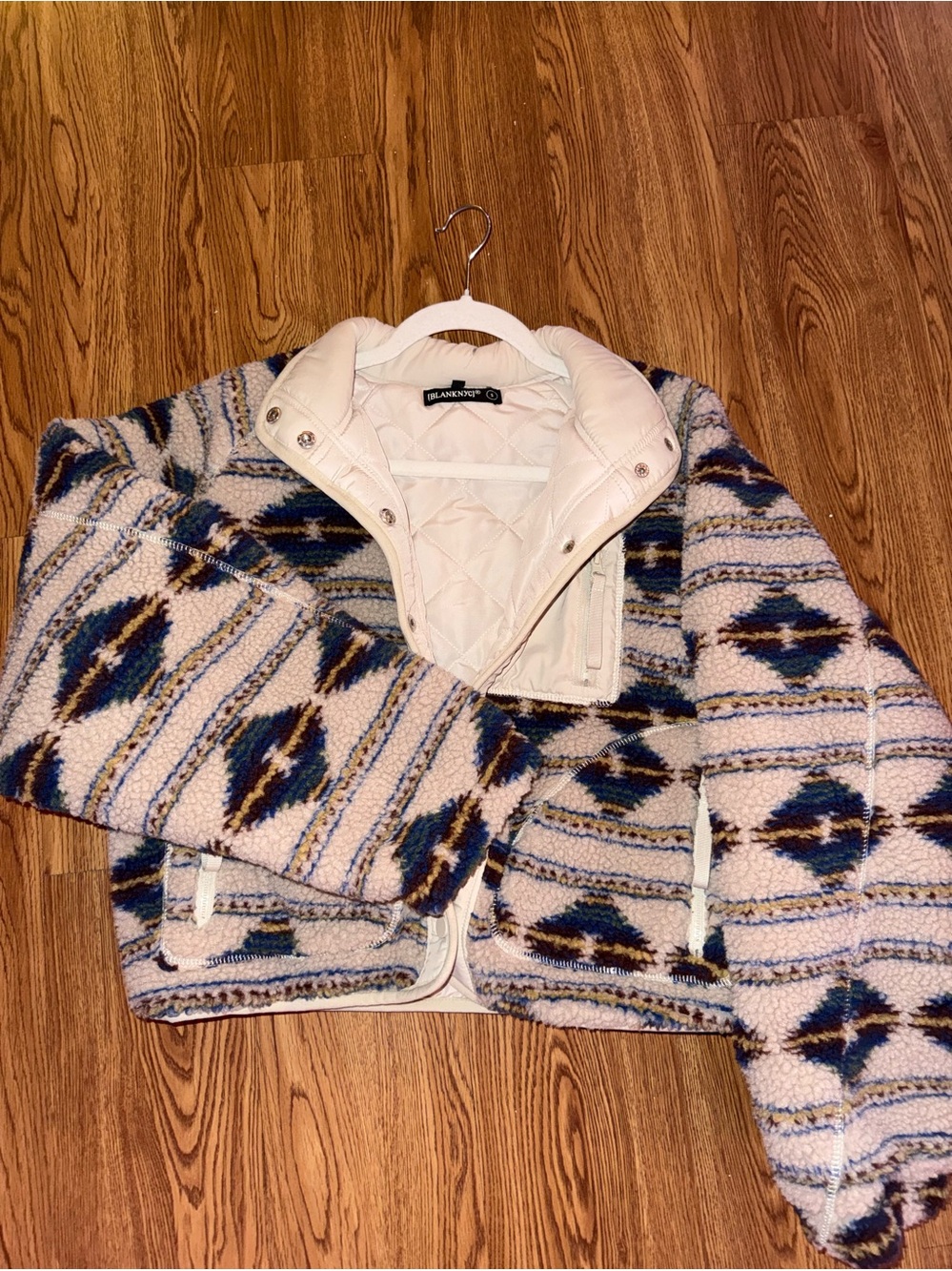 BLANKNYC Sherpa Quilted Jacket